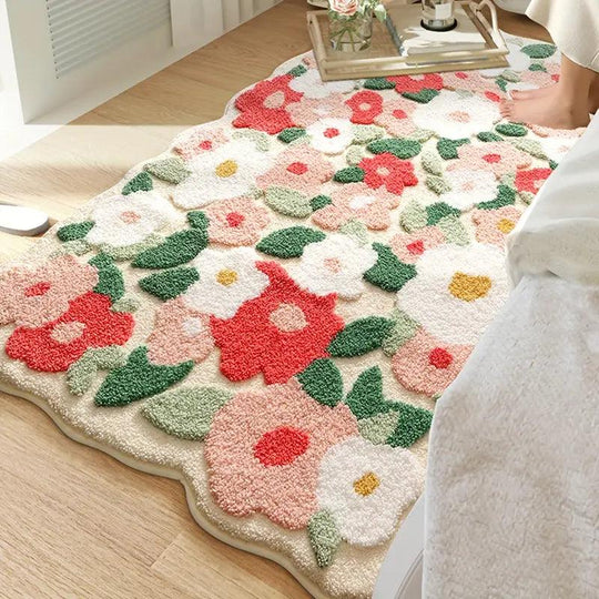 Modern Luxury Comfort Bloemen Vloerkleed