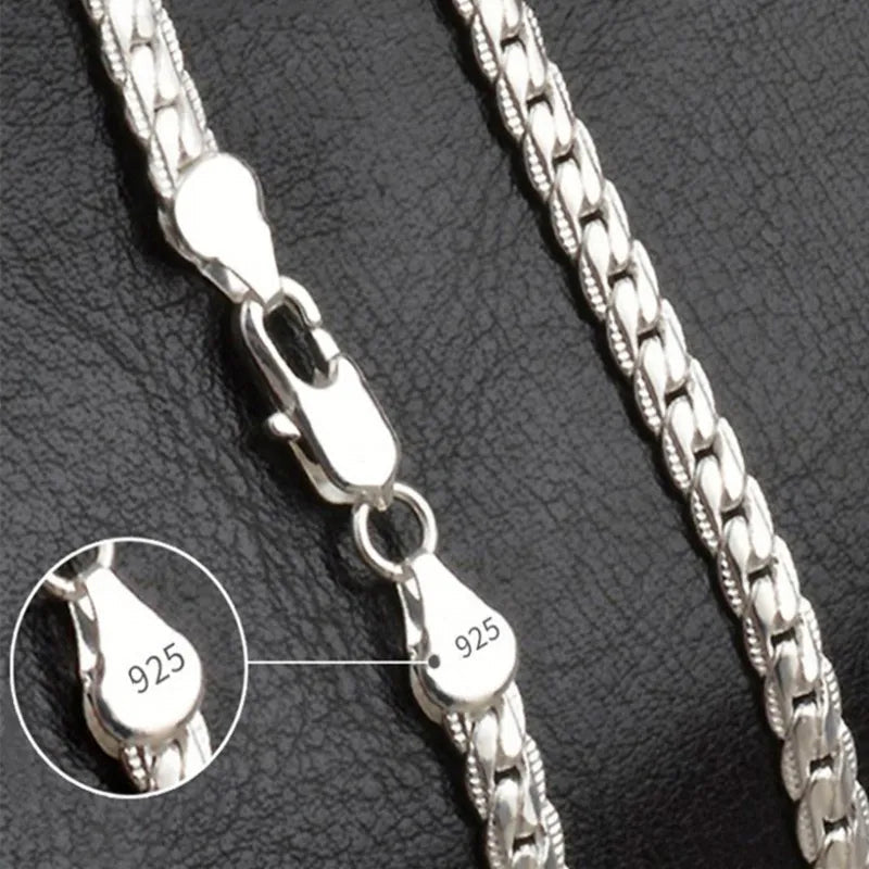 Collana Bliss argentata