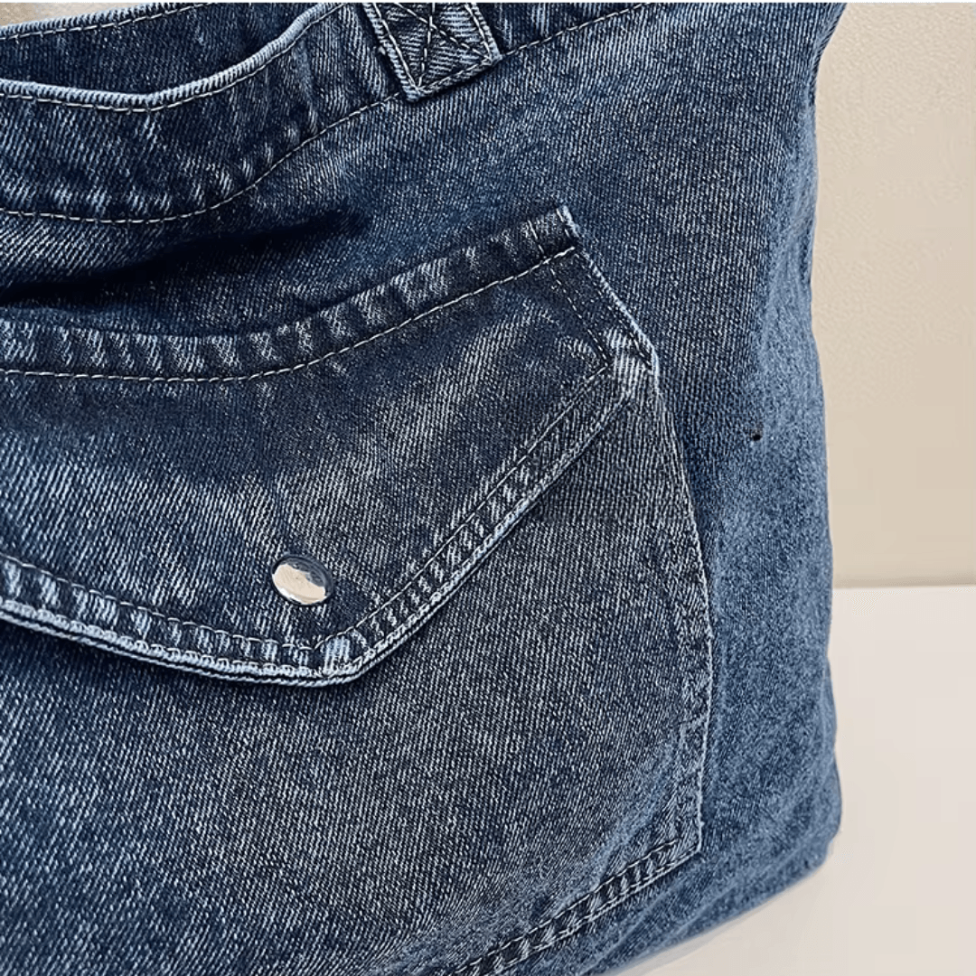 Dames Denim Schoudertas