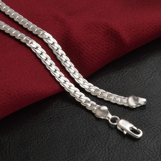 Collana Bliss argentata