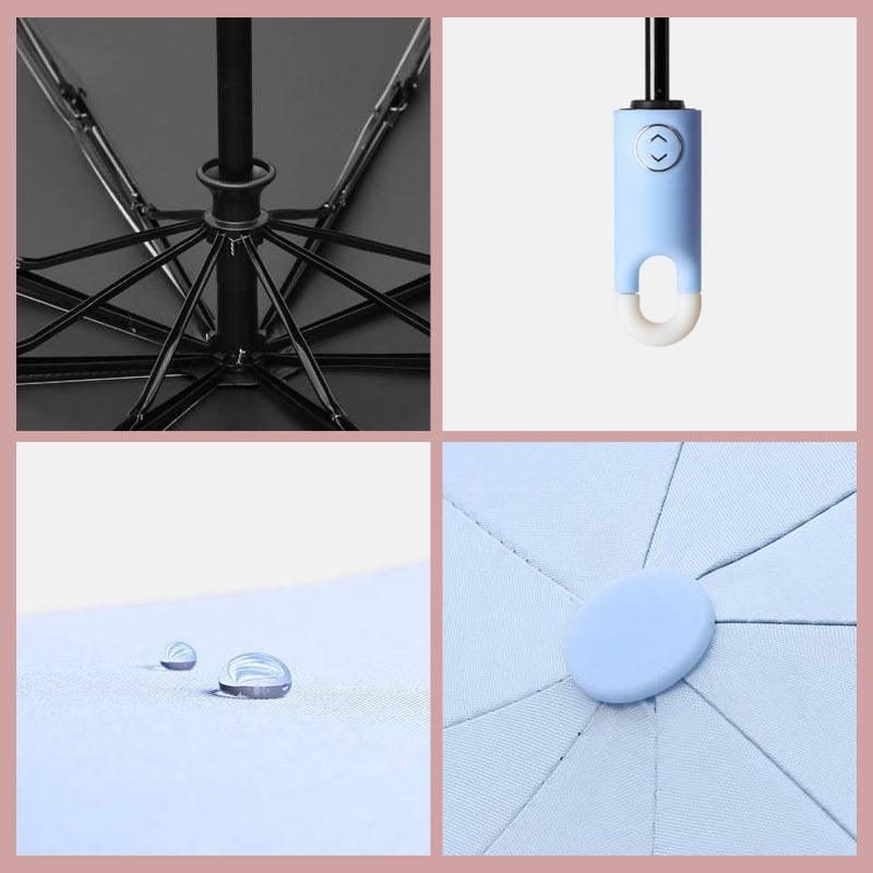 Automatische Opvouwbare Paraplu – Driedubbel Inklapbaar & Windproof