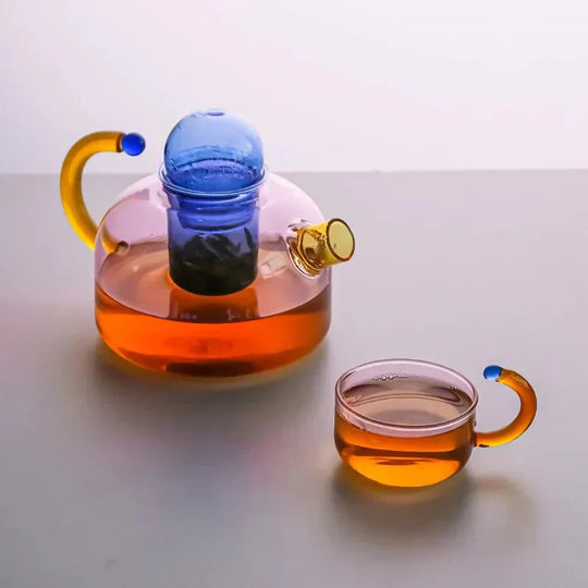Elegante teiera in vetro | Infusore per tè raffinato