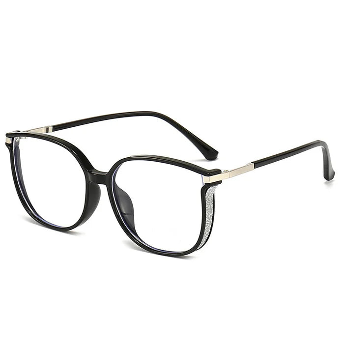 Large-Frame Reading Glasses for Women | Metal-Detail Fashion Eyewear