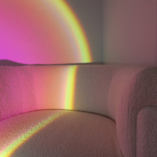 Lampada proiettore per tramonto | Luce d’atmosfera dorata ed estetica per la decorazione della stanza