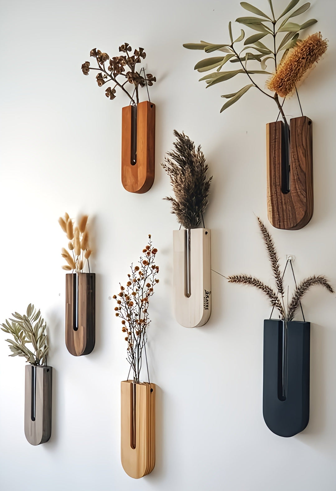 Wooden Wall Planters for Houseplants