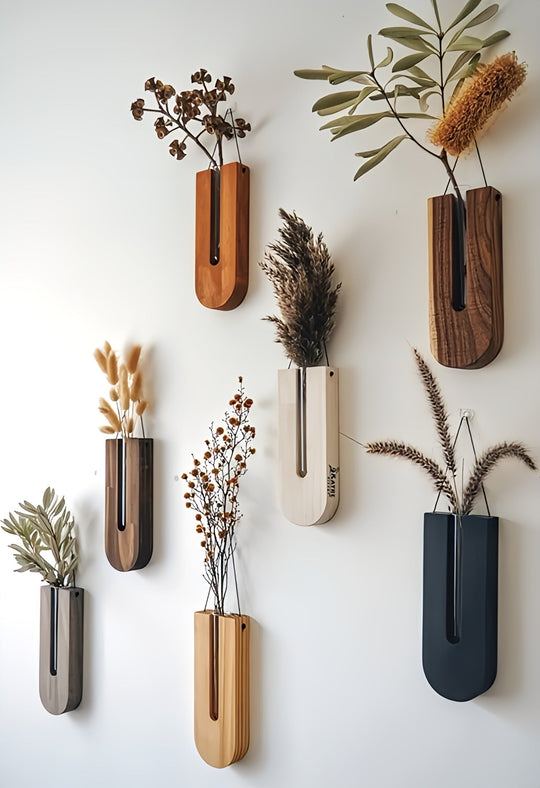Wooden Wall Planters for Houseplants