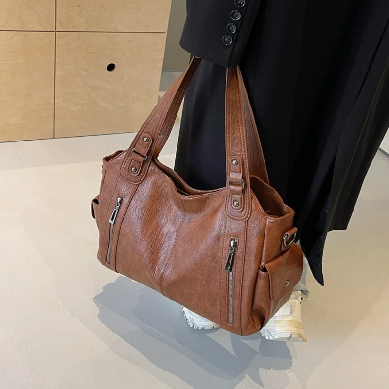 Modern Shoulder Bag | Large-Capacity Multi-Compartment Work Bag