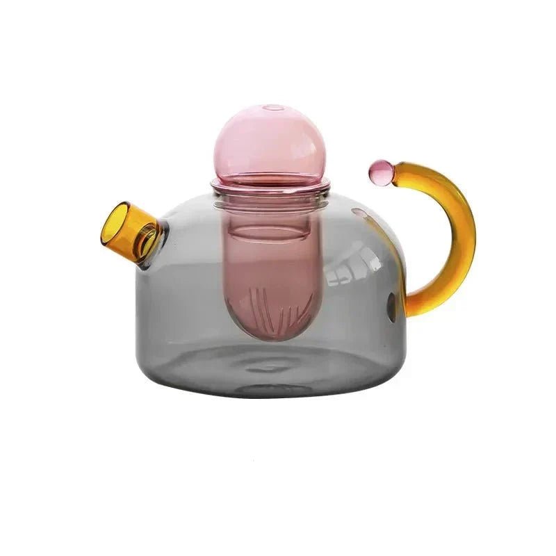 Elegante teiera in vetro | Infusore per tè raffinato