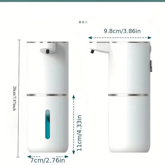 Handenvrije Zeepdispenser met Sensor | Auto-Vul Systeem voor Vloeibare Zeep, USB Oplaadbaar voor Keuken, Badkamer