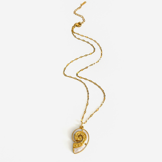 Women's Gold Chain Set – 3 Sea Pendants in Stainless Steel