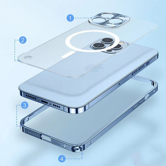 MagSafe Magnetic Card Holder | Slim Wallet Attachment for iPhone