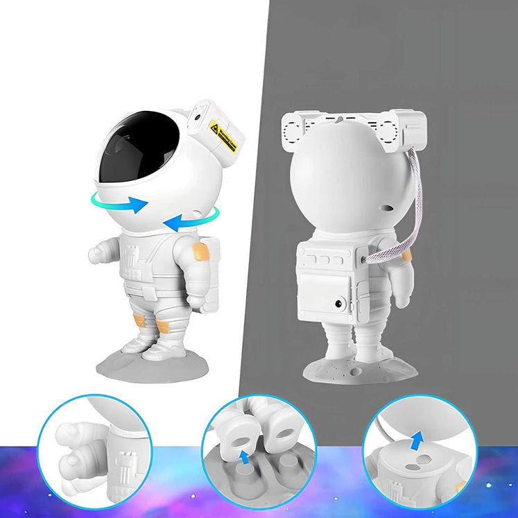 Astronaut Star Projector | Nebula & Milky Way Projector for Room Decoration