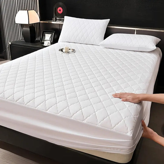 Polyester Fitted Sheet | Deep-Pocket Bedding for Home & Hotel