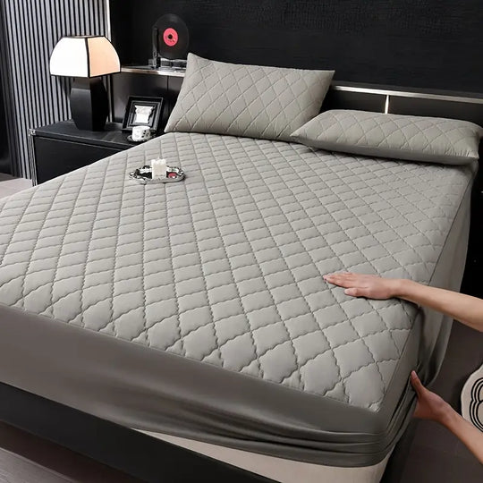 Polyester Fitted Sheet | Deep-Pocket Bedding for Home & Hotel
