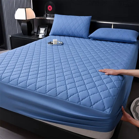 Polyester Fitted Sheet | Deep-Pocket Bedding for Home & Hotel