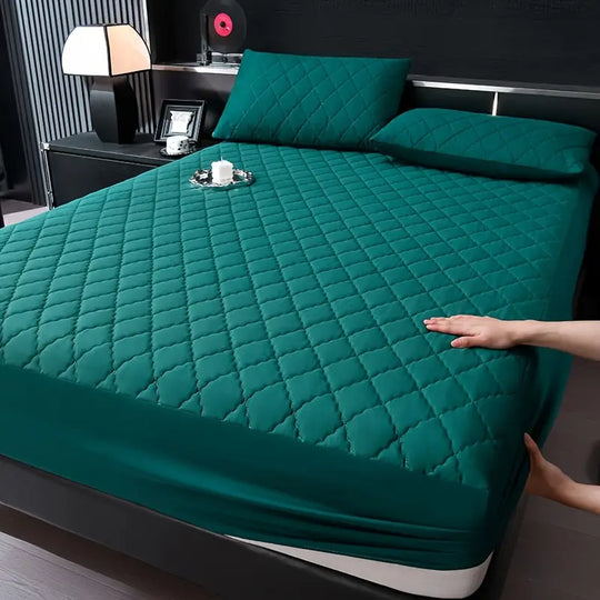 Polyester Fitted Sheet | Deep-Pocket Bedding for Home & Hotel