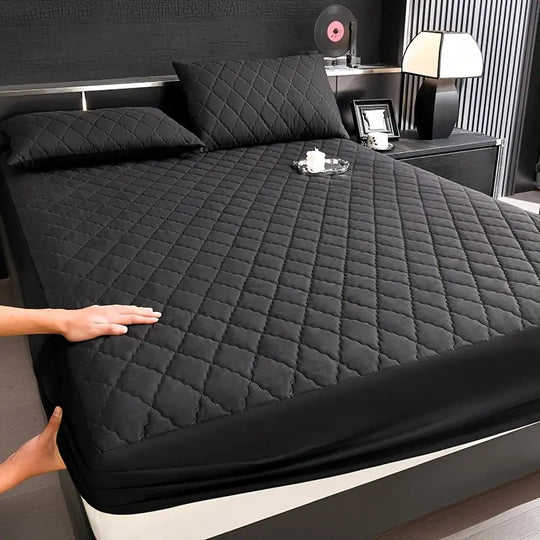 Polyester Fitted Sheet | Deep-Pocket Bedding for Home & Hotel