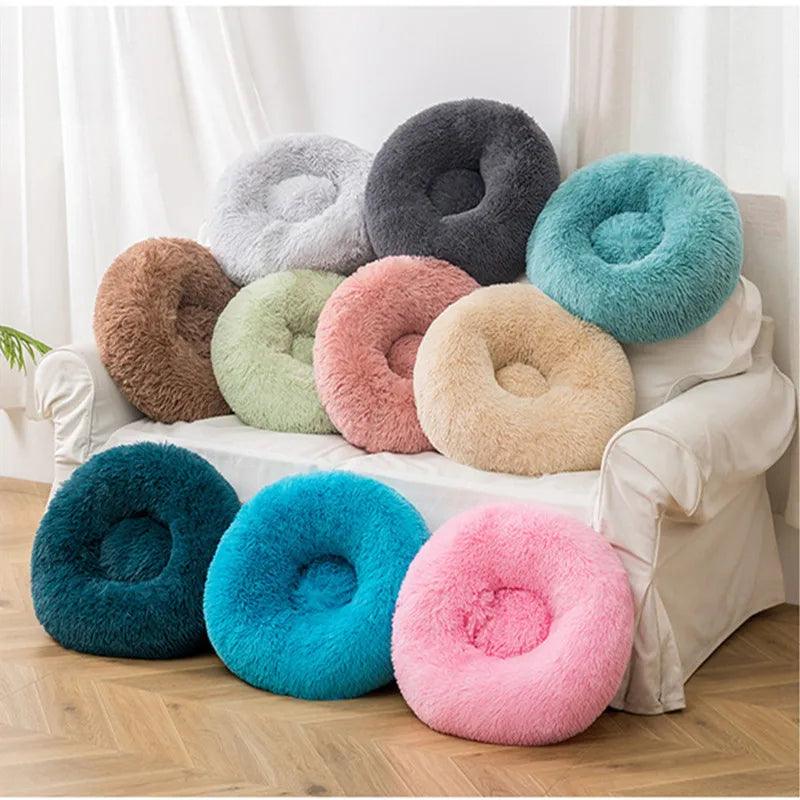Pluche Donut Hondenbed