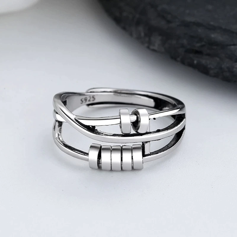 Anti-angst Ring – Voor Rust in Elke Draai