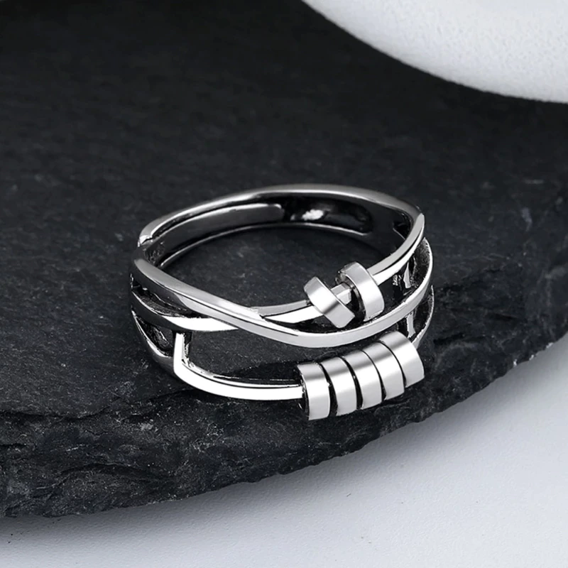 Anti-angst Ring – Voor Rust in Elke Draai