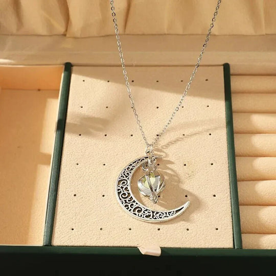 Maansteen Hanger Ketting – Mystieke Elegantie met Innerlijke Kracht
