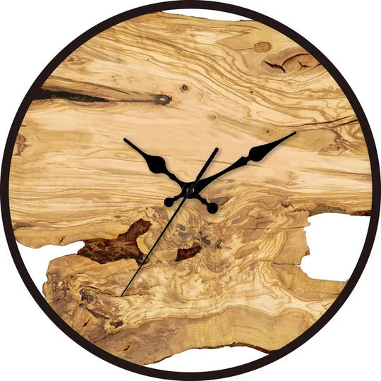 Transparent Minimalist-Design Wall Clock