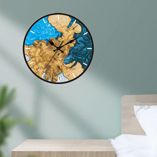 Transparent Minimalist-Design Wall Clock