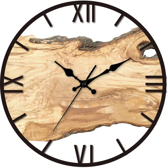 Transparent Minimalist-Design Wall Clock