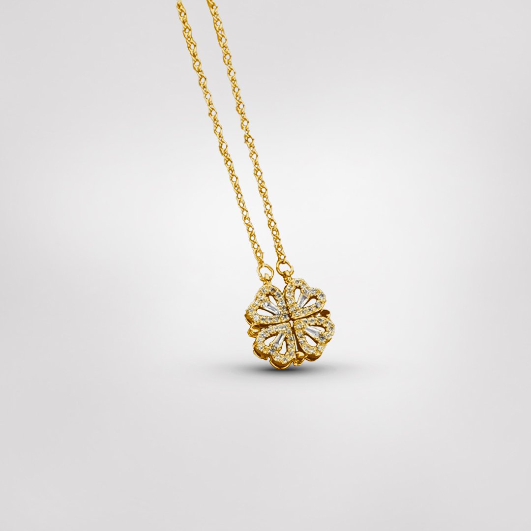 Clover Ketting – Geluk, Liefde & Vertrouwen om je Hals