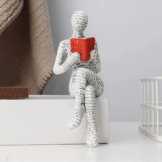 Lezing Sculptuur Kunst Ornament