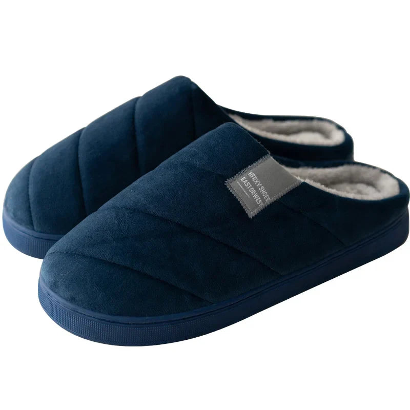 Warme unisex pantoffels voor binnen | Opschuifbaar