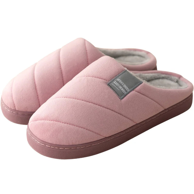 Warme unisex pantoffels voor binnen | Opschuifbaar