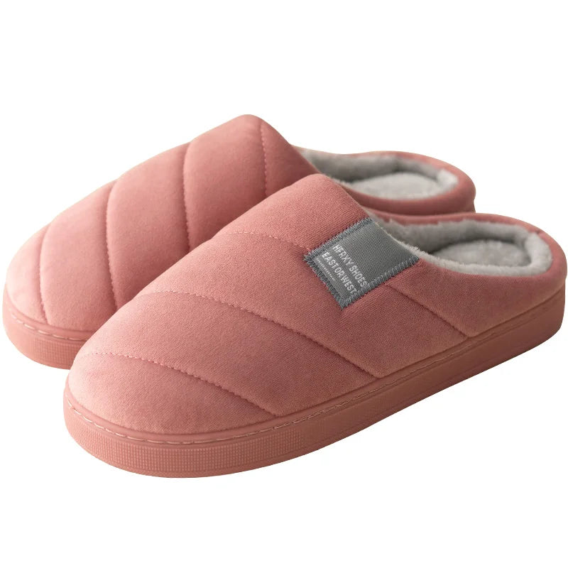Warme unisex pantoffels voor binnen | Opschuifbaar
