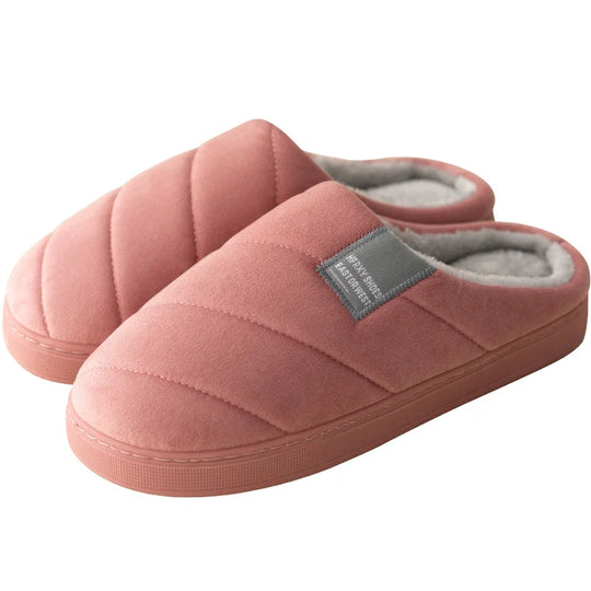 Warme unisex pantoffels voor binnen | Opschuifbaar