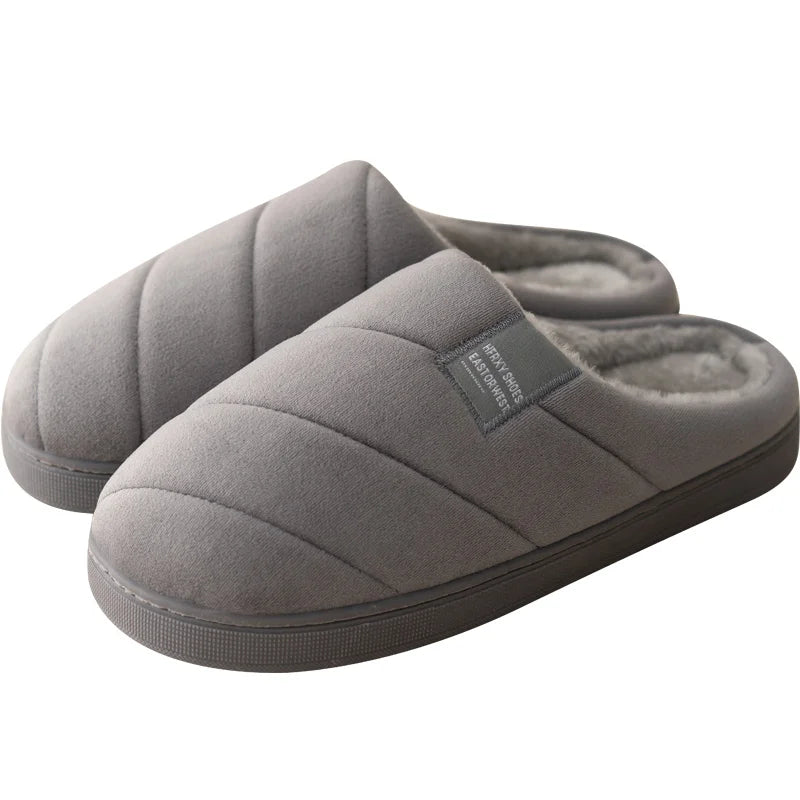 Warme unisex pantoffels voor binnen | Opschuifbaar