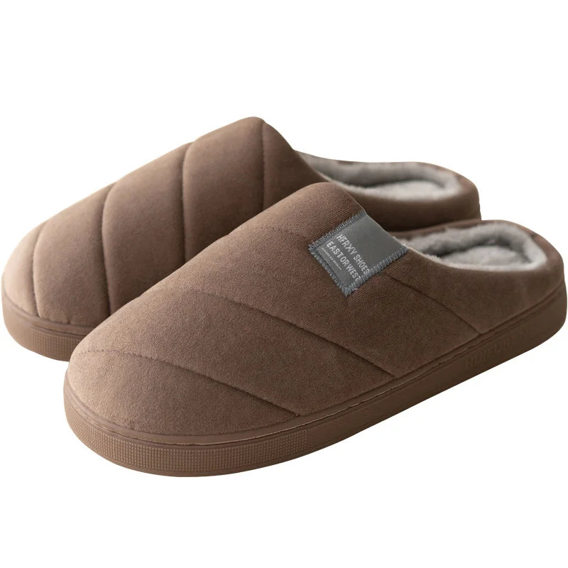 Warme unisex pantoffels voor binnen | Opschuifbaar