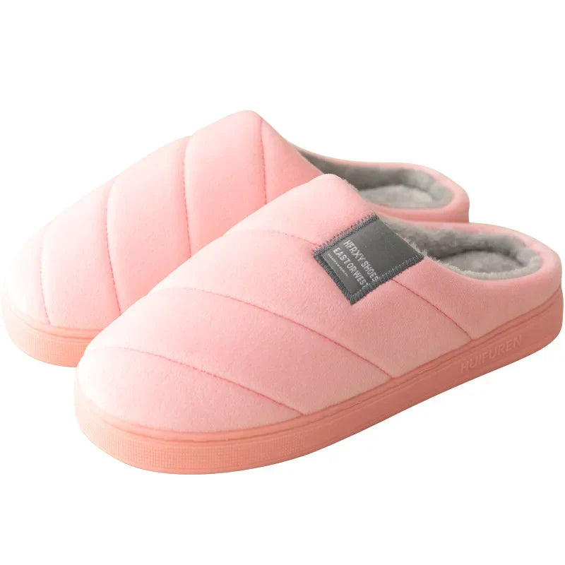 Warme unisex pantoffels voor binnen | Opschuifbaar