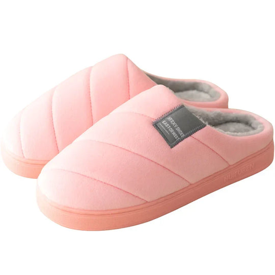 Warme unisex pantoffels voor binnen | Opschuifbaar