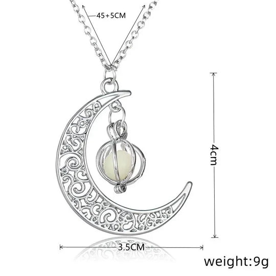 Maansteen Hanger Ketting – Mystieke Elegantie met Innerlijke Kracht