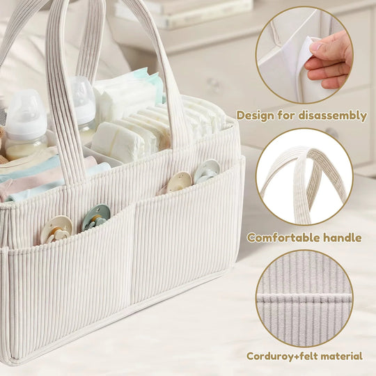 Baby Organizer – Opvouwbaar met Verstelbare Vakken