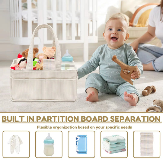 Baby Organizer – Opvouwbaar met Verstelbare Vakken