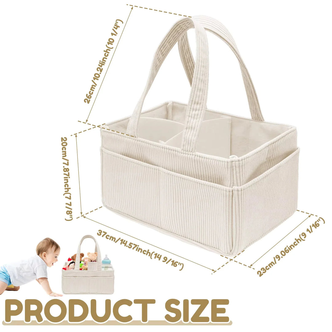 Baby Organizer – Opvouwbaar met Verstelbare Vakken