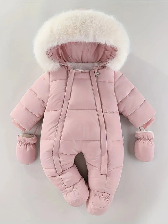 Babypak Winter – Gevoerd met Capuchon en Rits