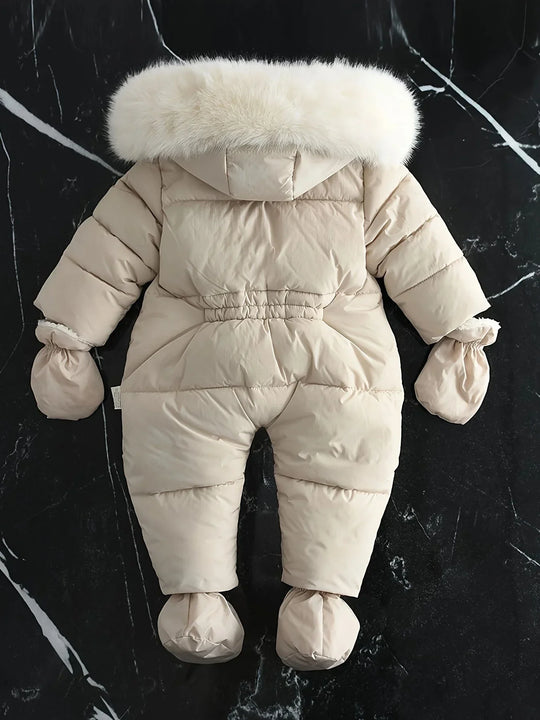 Babypak Winter – Gevoerd met Capuchon en Rits