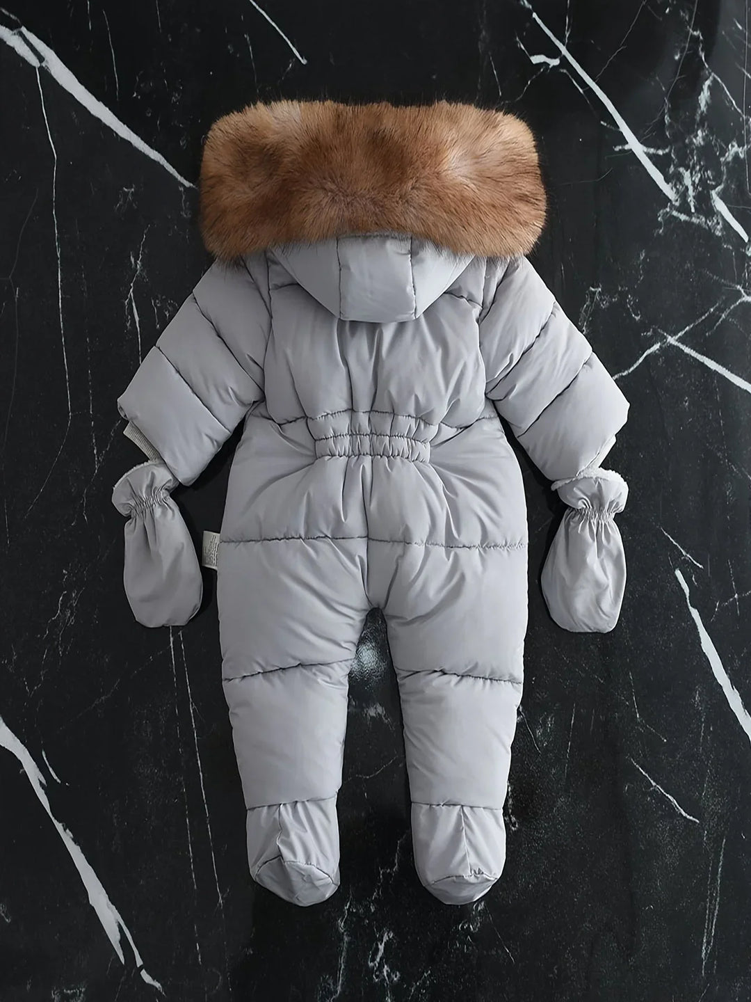 Babypak Winter – Gevoerd met Capuchon en Rits