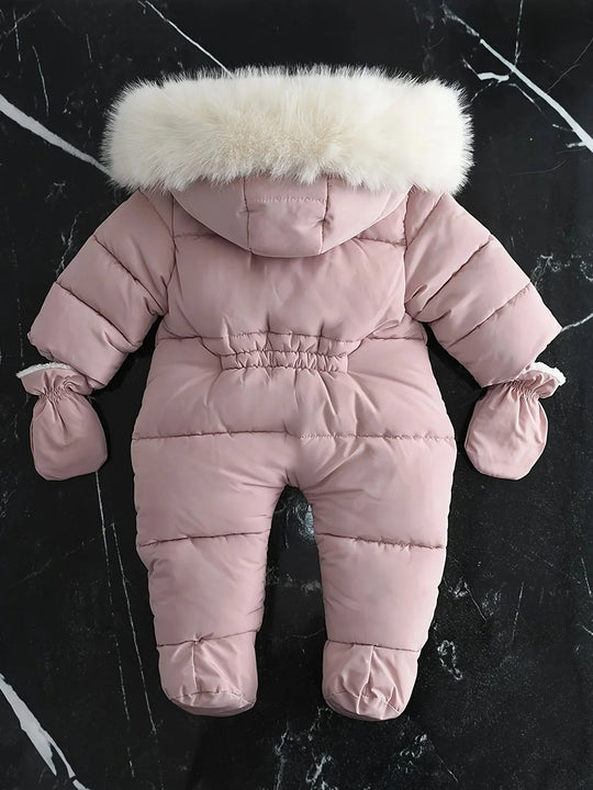 Babypak Winter – Gevoerd met Capuchon en Rits