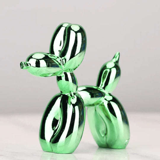 Ballonhond Sculptuur – Decoratief Beeld met Glanslaag