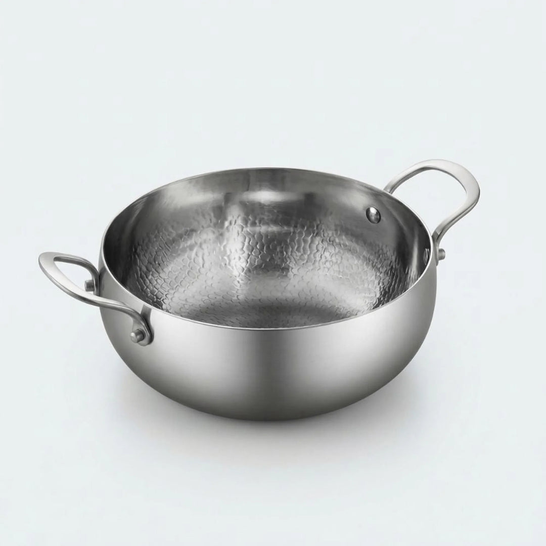 Braadpan Titanium – Diep Model met Natuurlijke Antiaanbakwerking