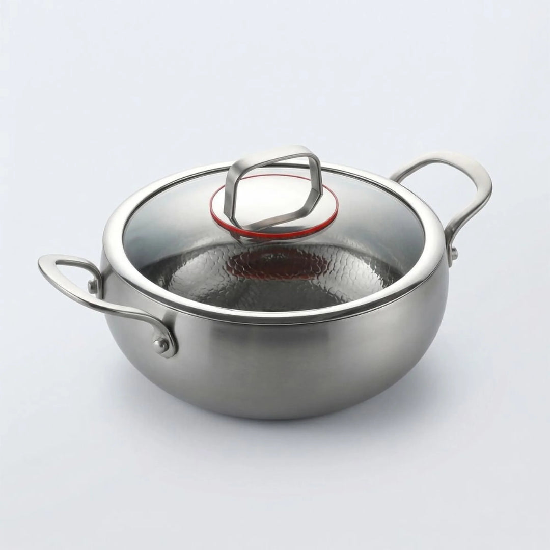 Braadpan Titanium – Diep Model met Natuurlijke Antiaanbakwerking