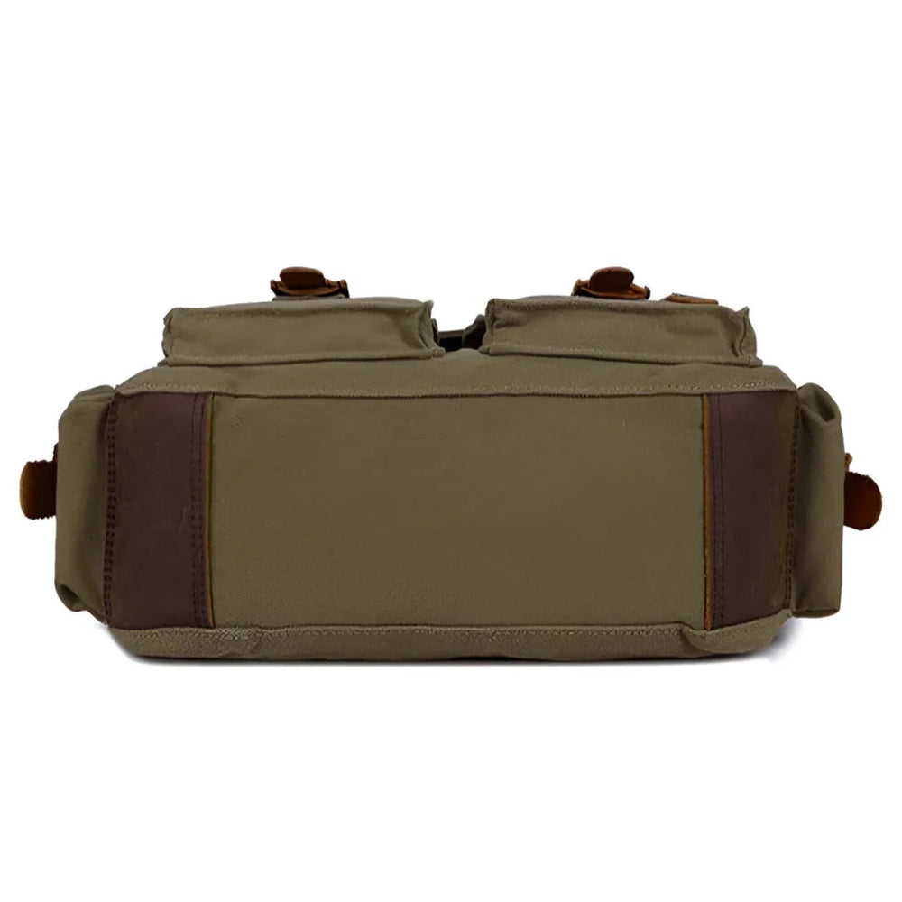 Canvas Schoudertas Heren – Ruime Crossbody Werktas